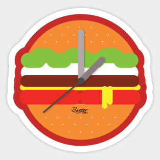 Burger Time Sticker